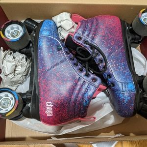 Chaya Airbrush Mid-Cut Quad Skates Women's sz 10 (Brand New) Never worn to skate